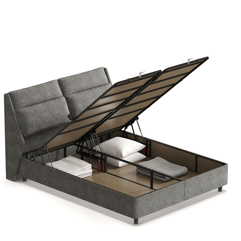 Двуспальная кровать с подъемным механизмом Tewin NK213.1