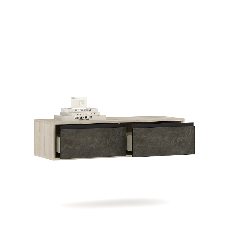 Навесной шкаф с ящиками Luna LN011.3