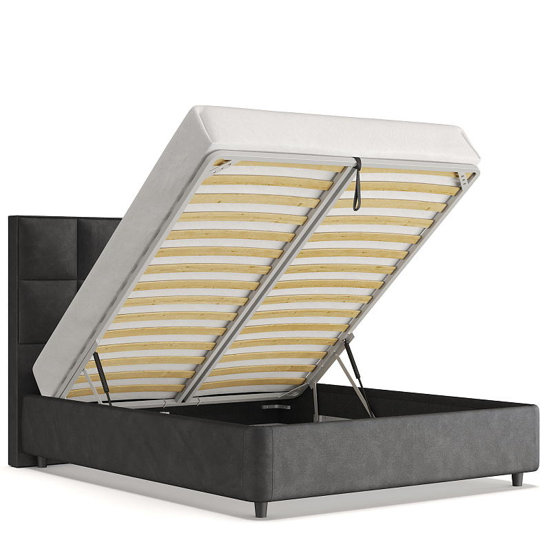 Двуспальная кровать с подъемным механизмом Coral NK224.13