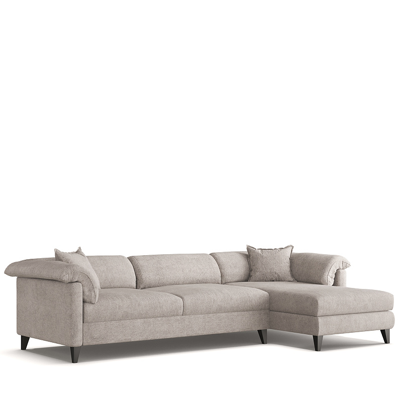 Угловой диван Tokka ММ101.14 с оттоманкой