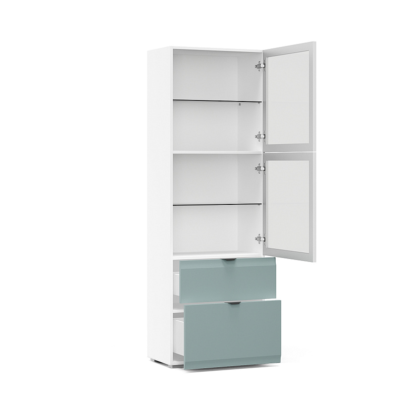 Шкаф-витрина с ящиками Turin TR1243.5