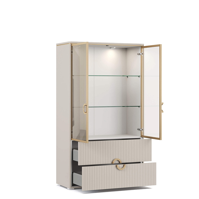 Шкаф-витрина Тиара / Tiara RT422.2.F