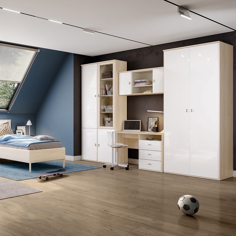 Двухдверный шкаф Elegante LE5381.2