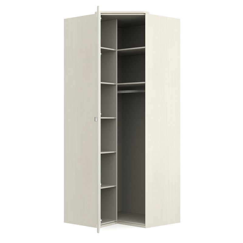 Угловой шкаф с зеркалом Elegante LE6482.2