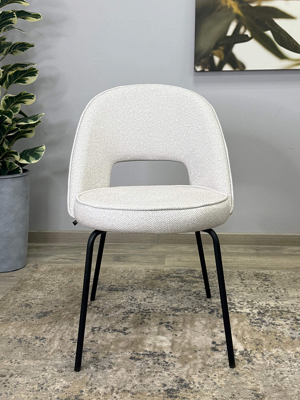 Стул Kenner 179SD Черный / Серебристый