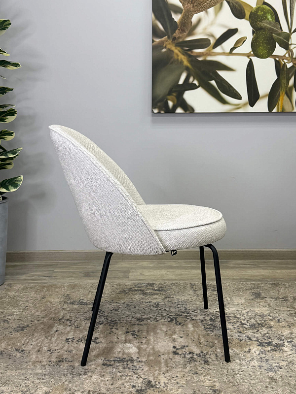 Стул Kenner 176SD Черный / Серебристый