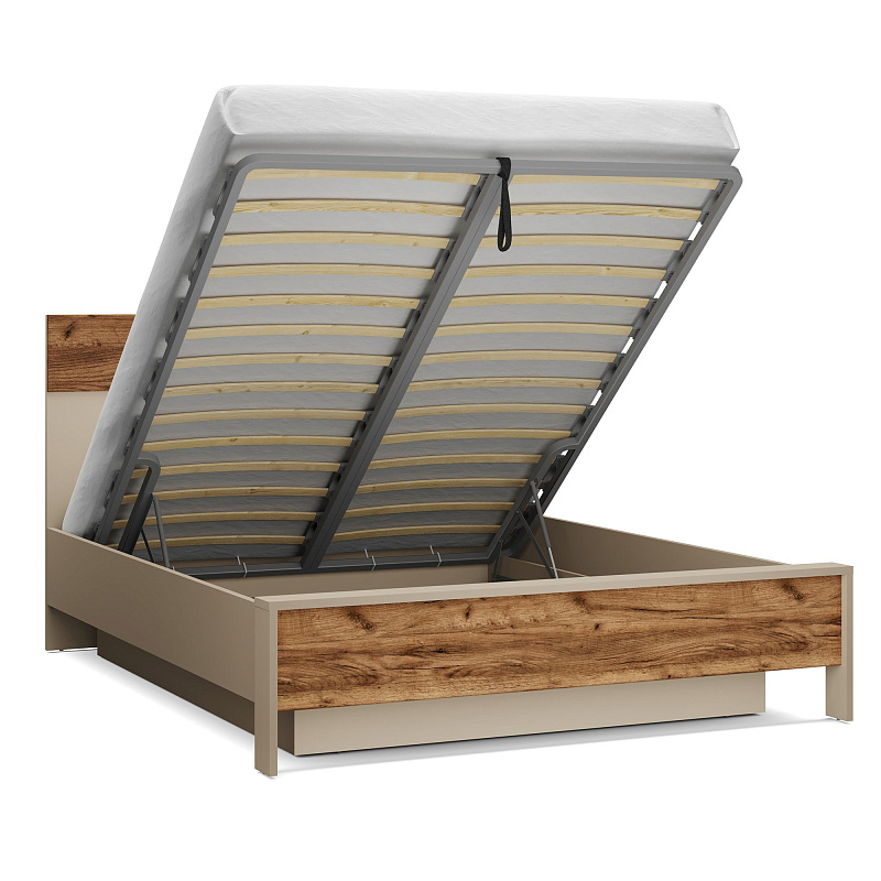 Двуспальная кровать с подъемным механизмом Cubo CB952.3