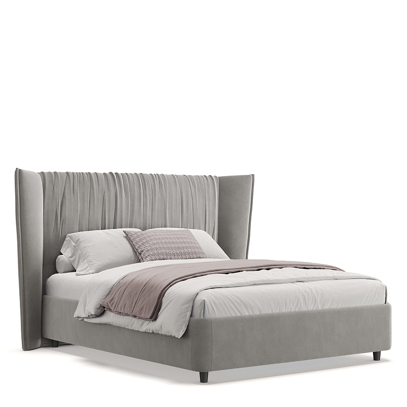 Двуспальная кровать с подъемным механизмом Plisse NK183.12