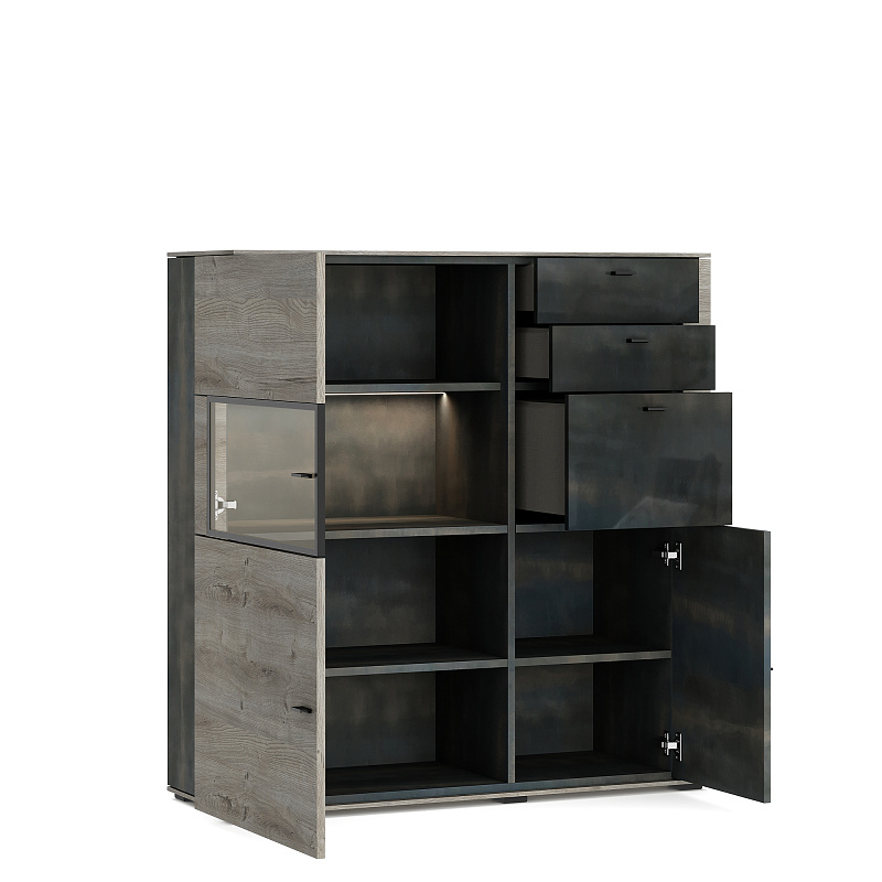 Шкаф-витрина Boston BS009.2