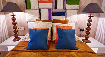 Скандинавская спальня