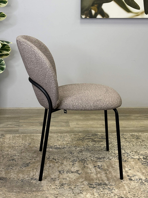 Стул Kenner 307SD Черный / Капучино