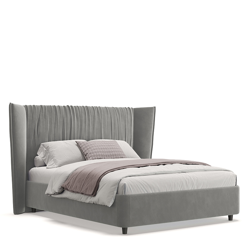 Двуспальная кровать с подъемным механизмом Plisse NK183.13